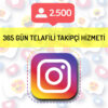 instagram 365 gün telafili - garantili takipçi hizmeti 2.500 takipçi